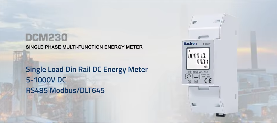 DCM230 DC Energy Meter for Solar Panels