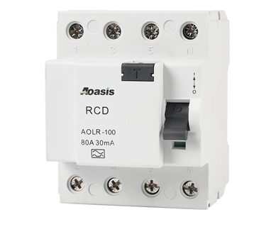 4P Residual Current Device RCD circuit breaker