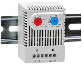 Enclosure thermostat