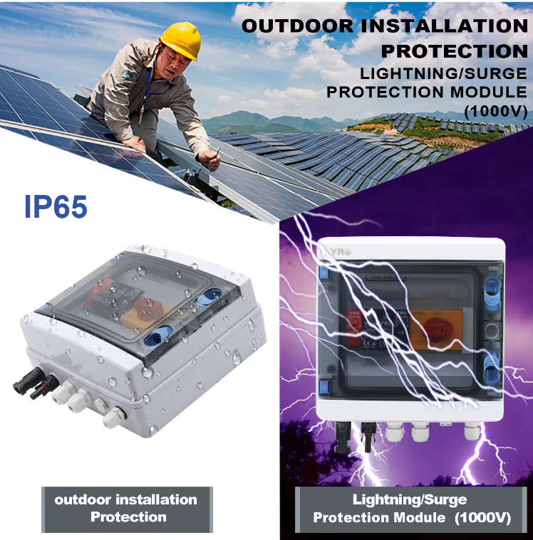 outdoor pv solar combiner box