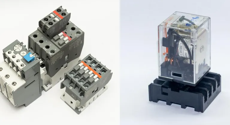 Contactor vs relay