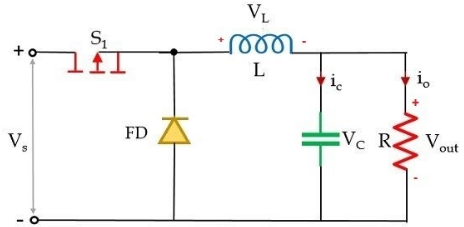 working principle of buck converter smps 