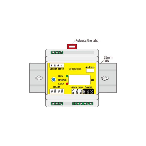 industrial water leak detection module