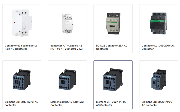AC contactors

