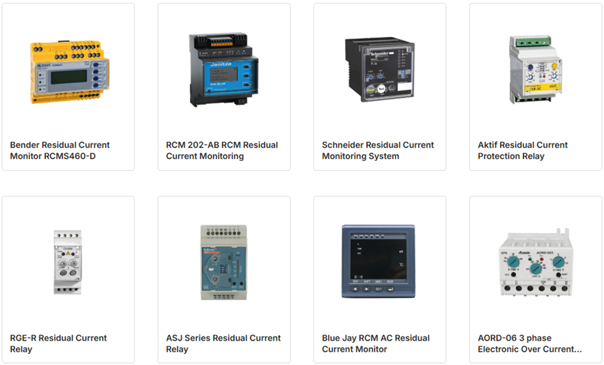 RCM residual current monitor