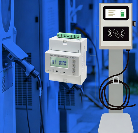 EV charger energy meter