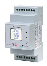 three phase din rail energy meter