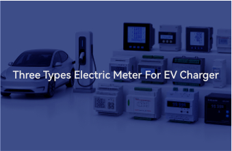 three types electric meter for ev charger